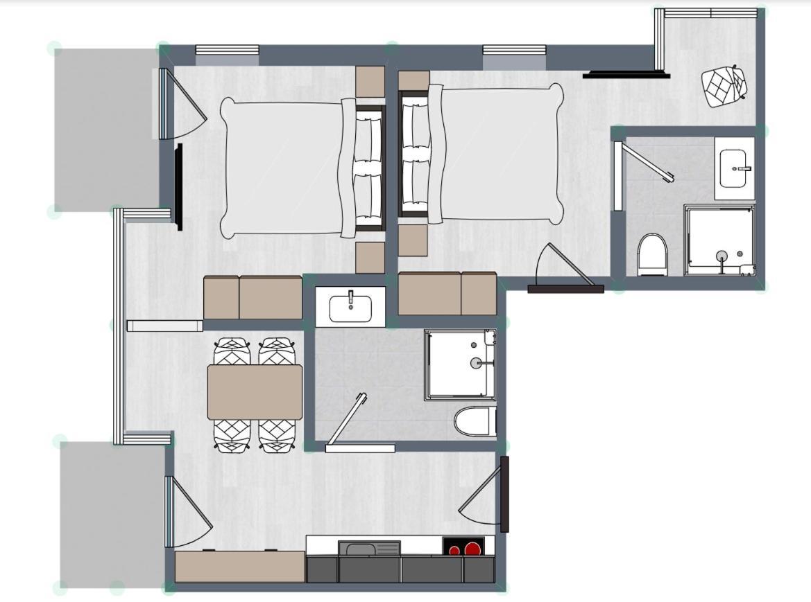 Nordost Fineliving Apartment อิสชเกิล ภายนอก รูปภาพ