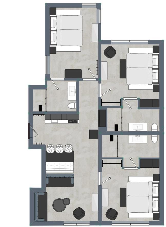 Nordost Fineliving Apartment อิสชเกิล ภายนอก รูปภาพ